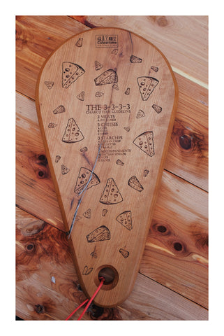 3-3-3-3 Meat and Cheese board (Serves 3-4)